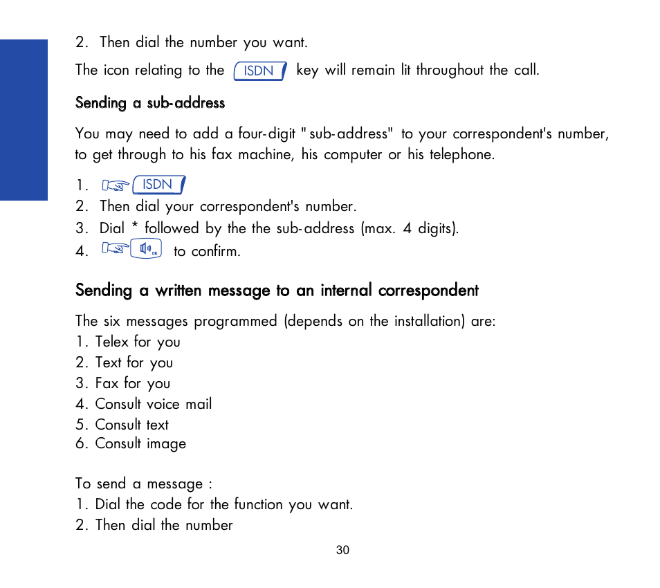 Alcatel Carrier Internetworking Solutions OmniPCX 3AK 19522 User Manual | Page 32 / 61