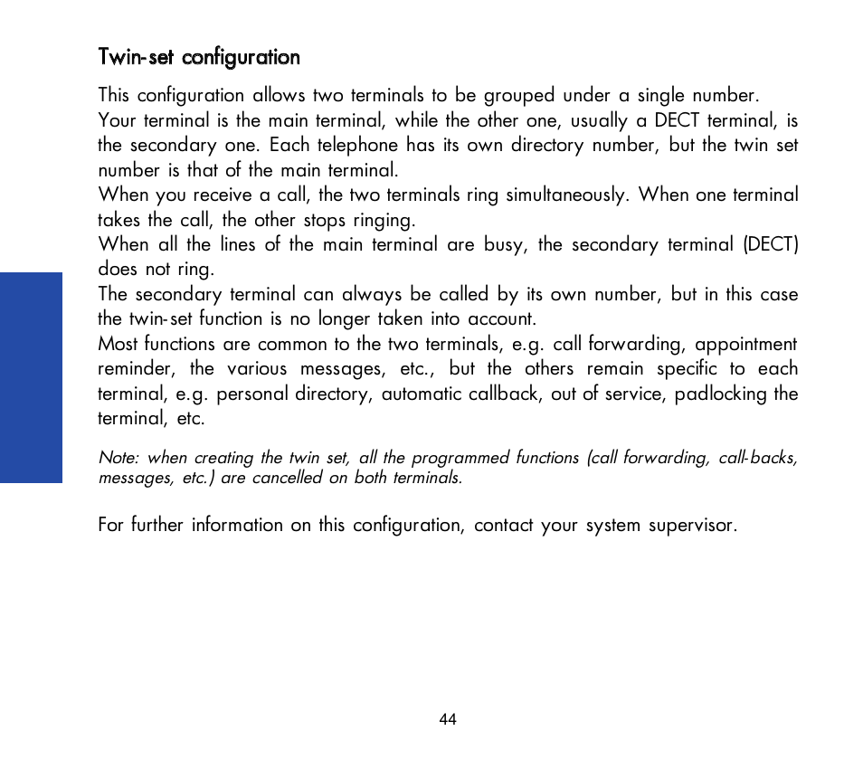 Alcatel Carrier Internetworking Solutions OmniPCX 3AK 19522 User Manual | Page 46 / 61