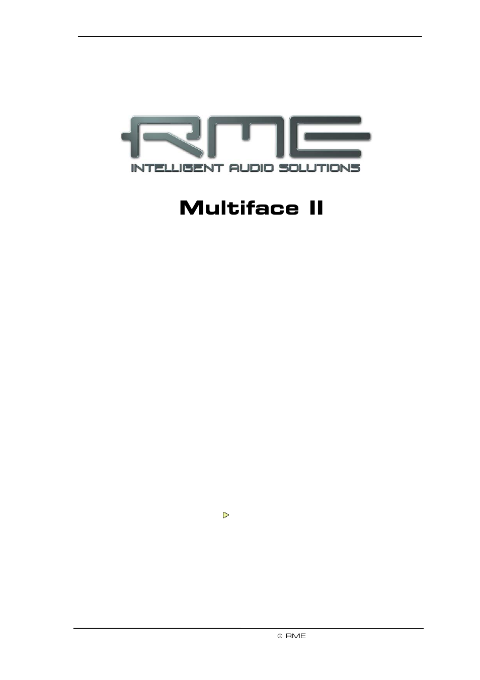 Multiface ii, User's guide, General | RME DSP System Multiface User Manual | Page 5 / 80
