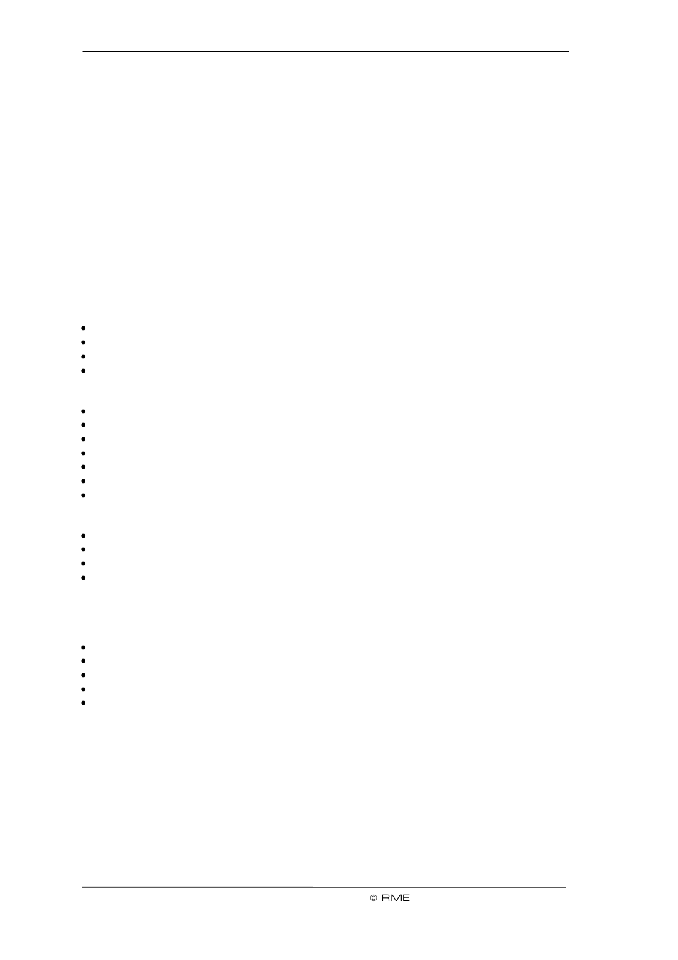 RME DSP System Multiface User Manual | Page 6 / 80