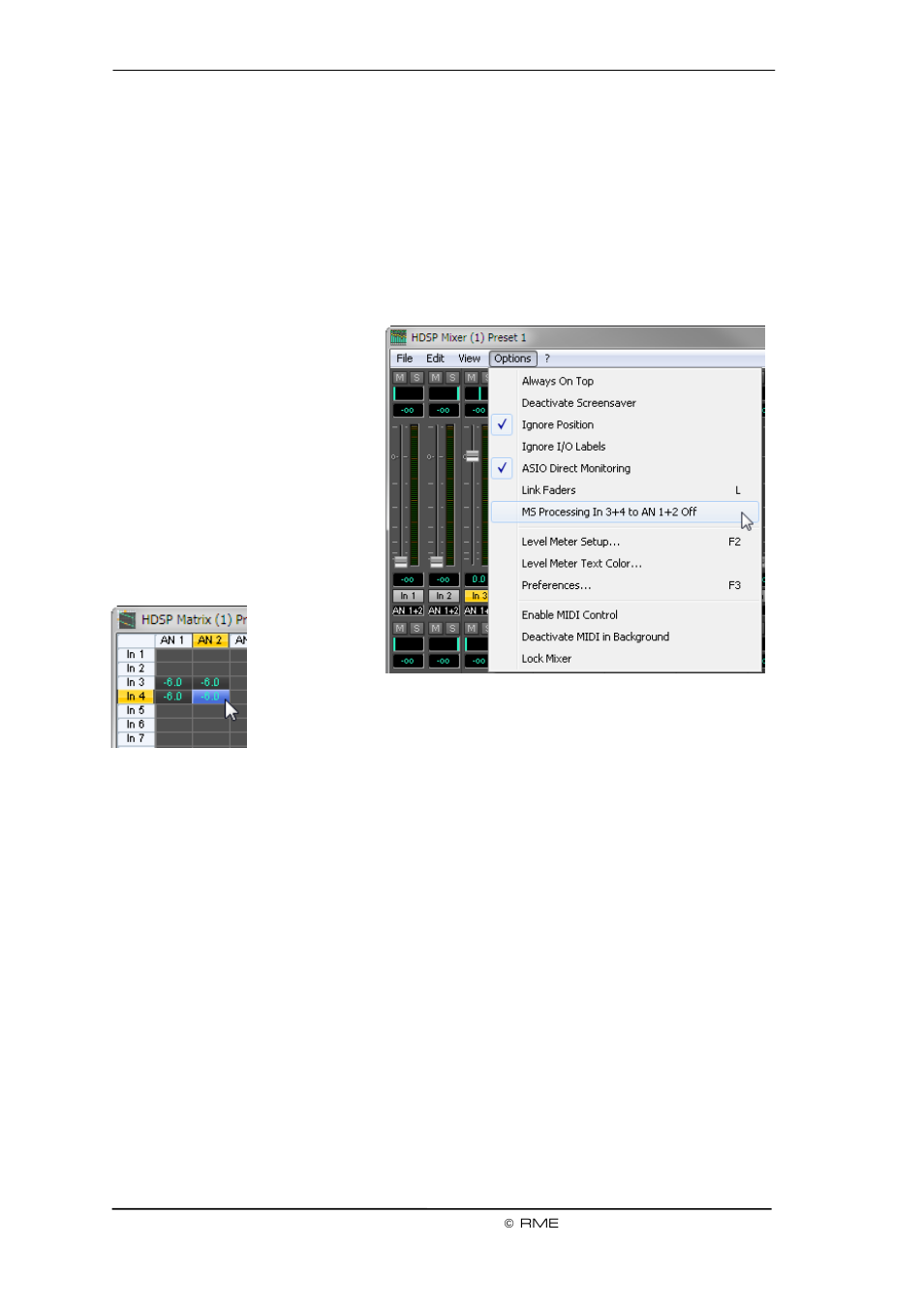 RME DSP System Multiface User Manual | Page 62 / 80