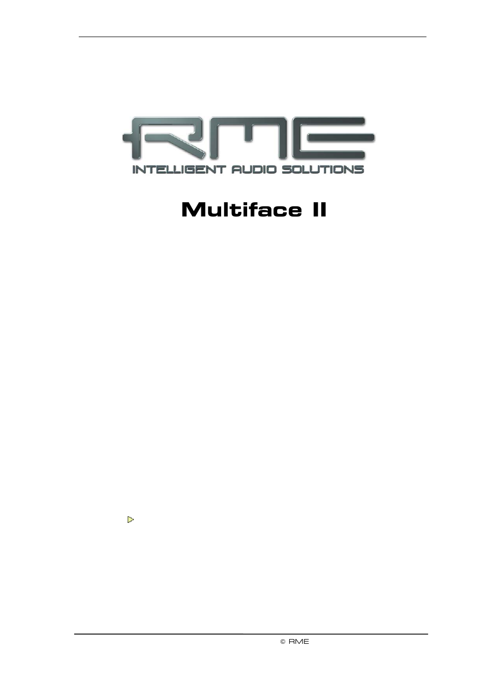 Multiface ii, User's guide, Driver installation and operation - windows | RME DSP System Multiface User Manual | Page 9 / 80