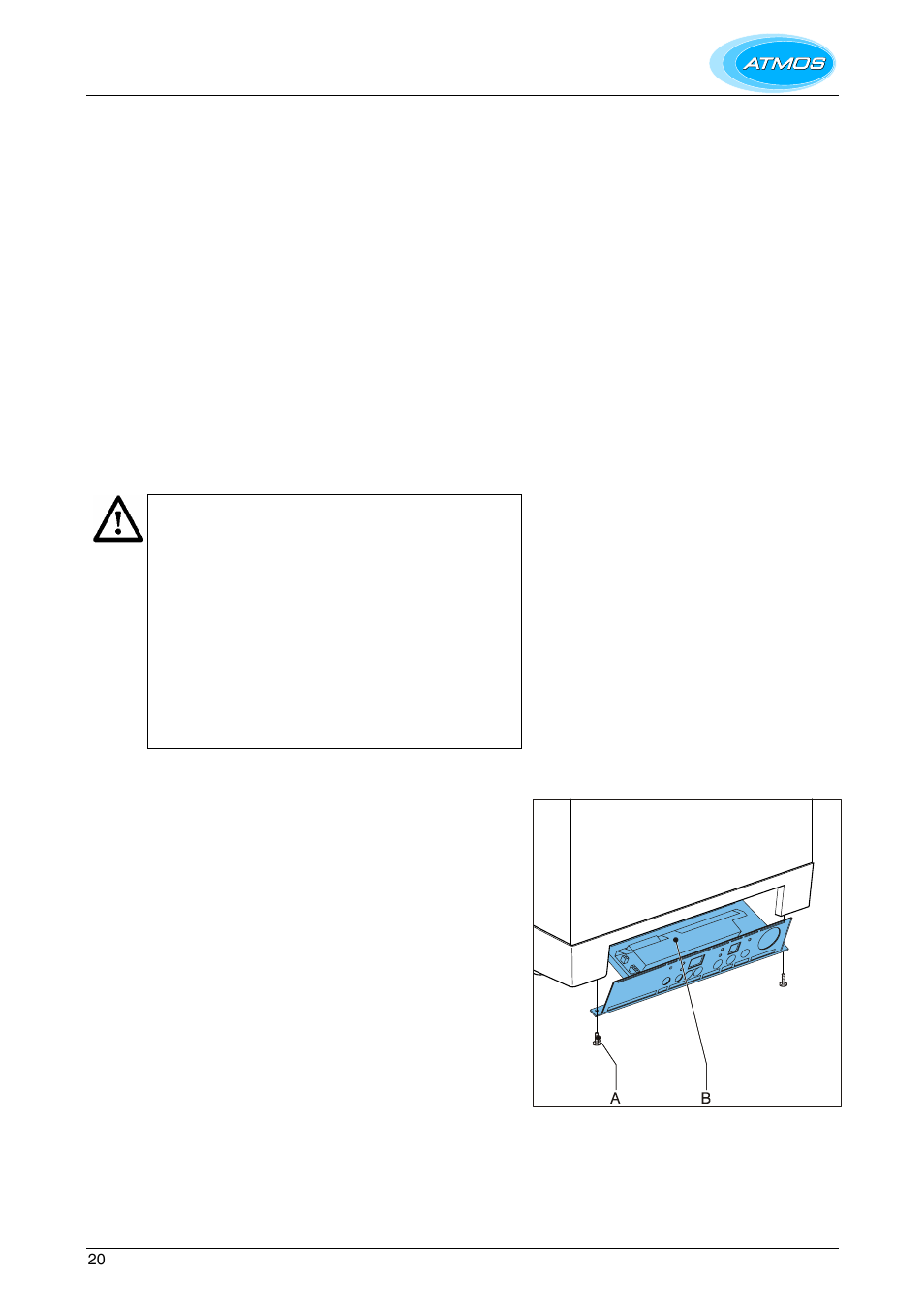 Connecting the gas supply, Electrical connection | Atmos Energy HE26 User Manual | Page 20 / 56