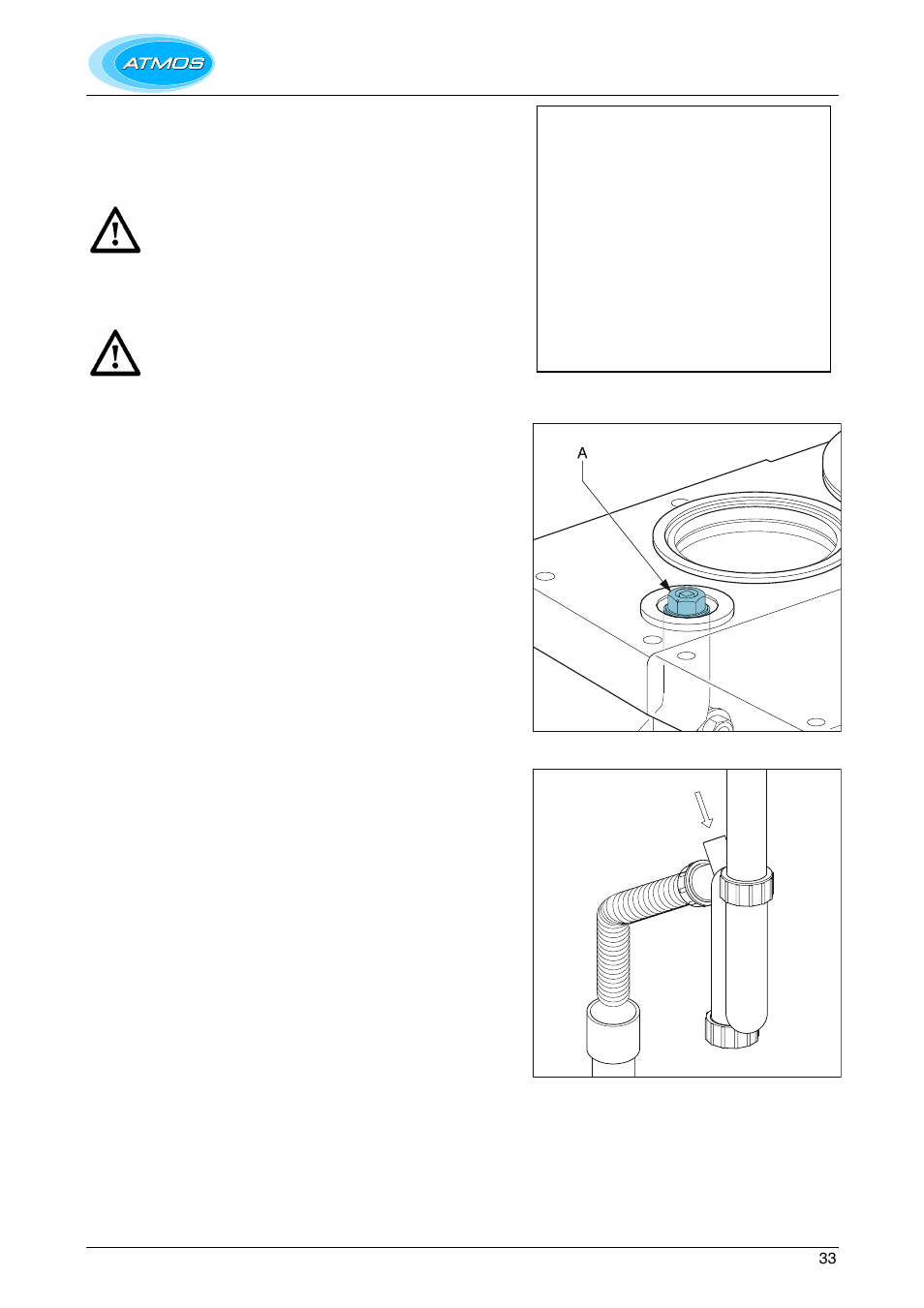 Commissioning, Fill and de-aerate the appliance and the system, Ch system | Gas supply | Atmos Energy HE26 User Manual | Page 33 / 56