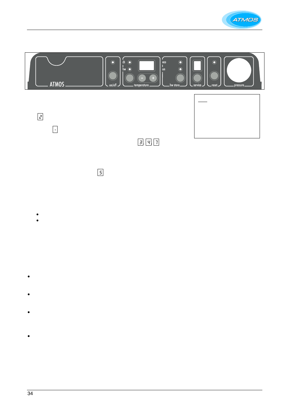 Commissioning of the appliance, Remarks | Atmos Energy HE26 User Manual | Page 34 / 56