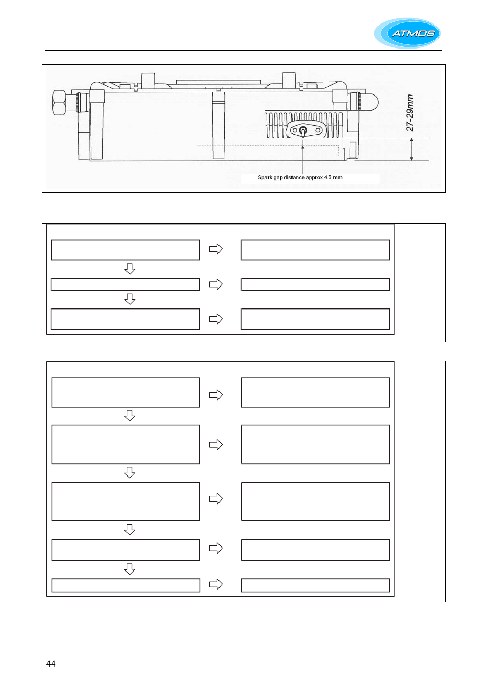 Burner resonates, No heating (ch) | Atmos Energy HE26 User Manual | Page 44 / 56