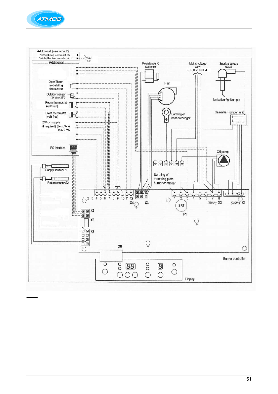 Electrical diagram | Atmos Energy HE26 User Manual | Page 51 / 56