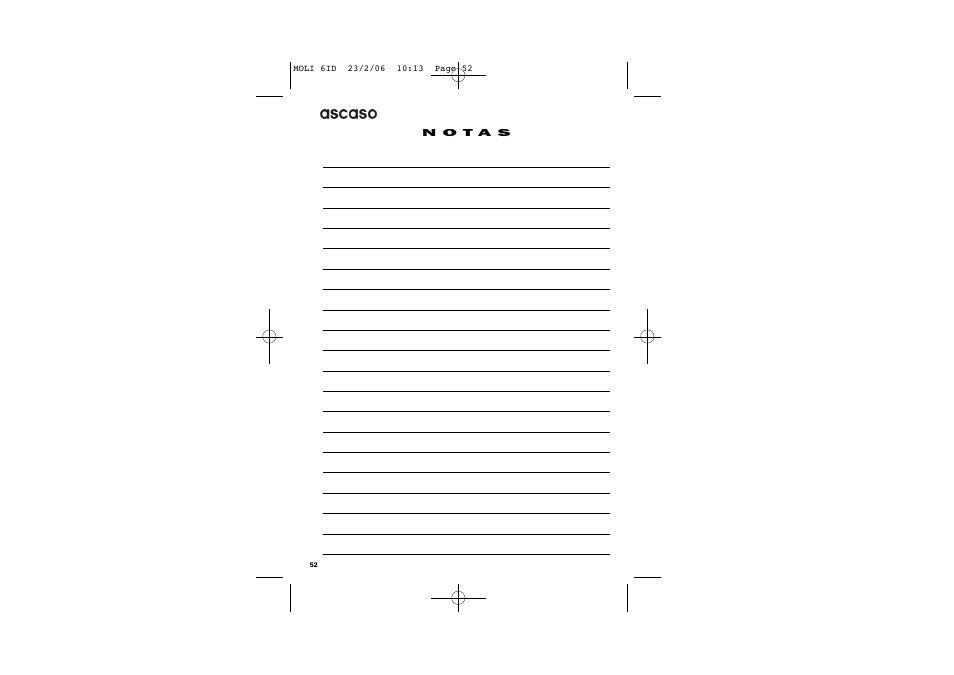 Ascaso Factory ESPRESSO COFFEE GRINDER User Manual | Page 28 / 28