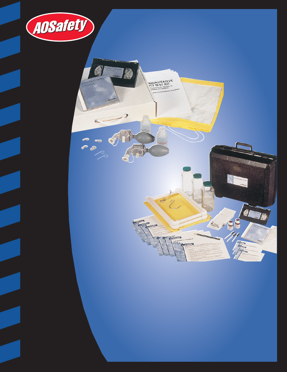 AOSafety Respirator Fit Testing Kits and Accessories User Manual | 2 pages