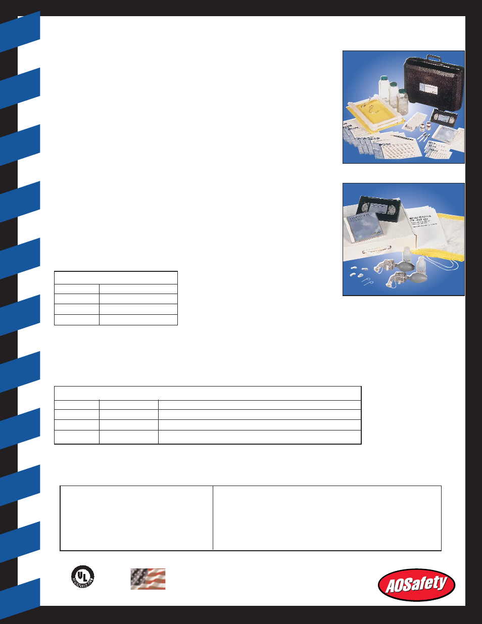 Aosafety, Respirator fit testing kits and accessories, Respirator quantitative fit-testing accessories | AOSafety Respirator Fit Testing Kits and Accessories User Manual | Page 2 / 2