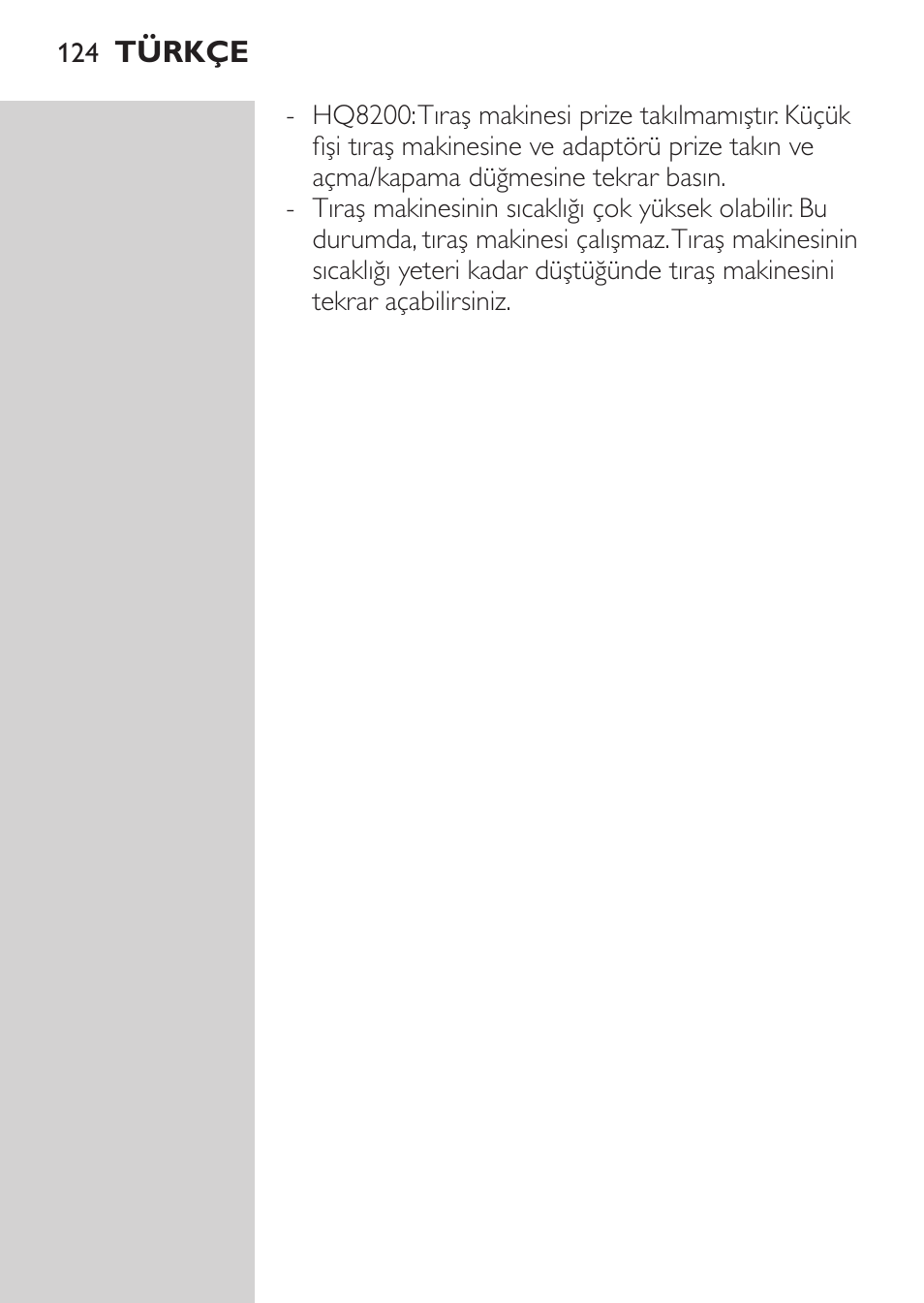 Philips SHAVER Series 3000 Elektrorasierer User Manual | Page 122 / 124