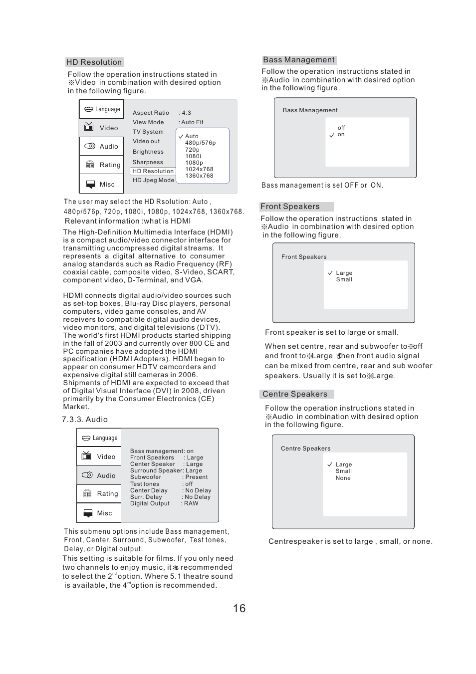 Acesonic SURROUND-SOUND UPCONVERSION DVD KARAOKE RECEIVER WITH HDMI SWITCHING User Manual | Page 18 / 26