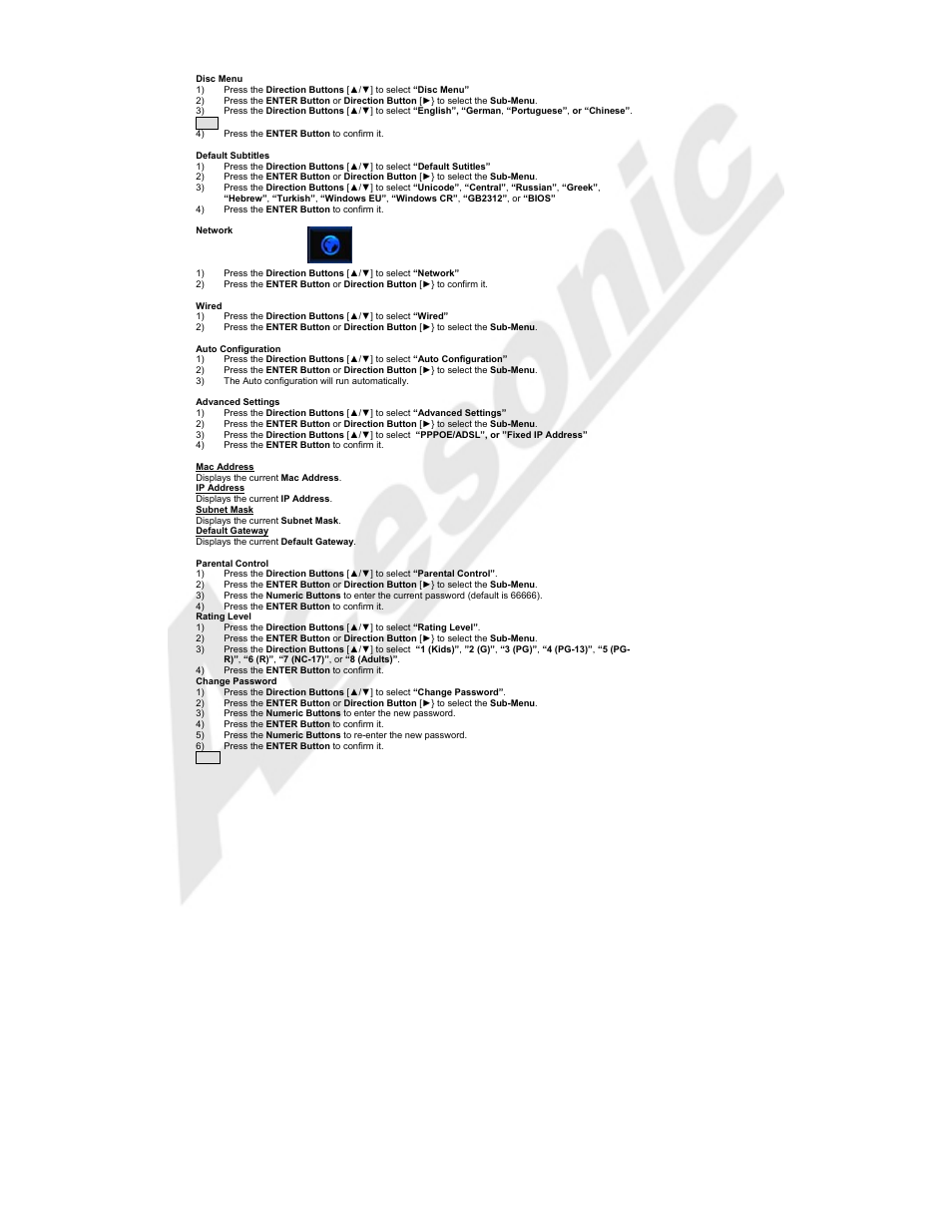 Acesonic BDK-2000 User Manual | Page 15 / 20