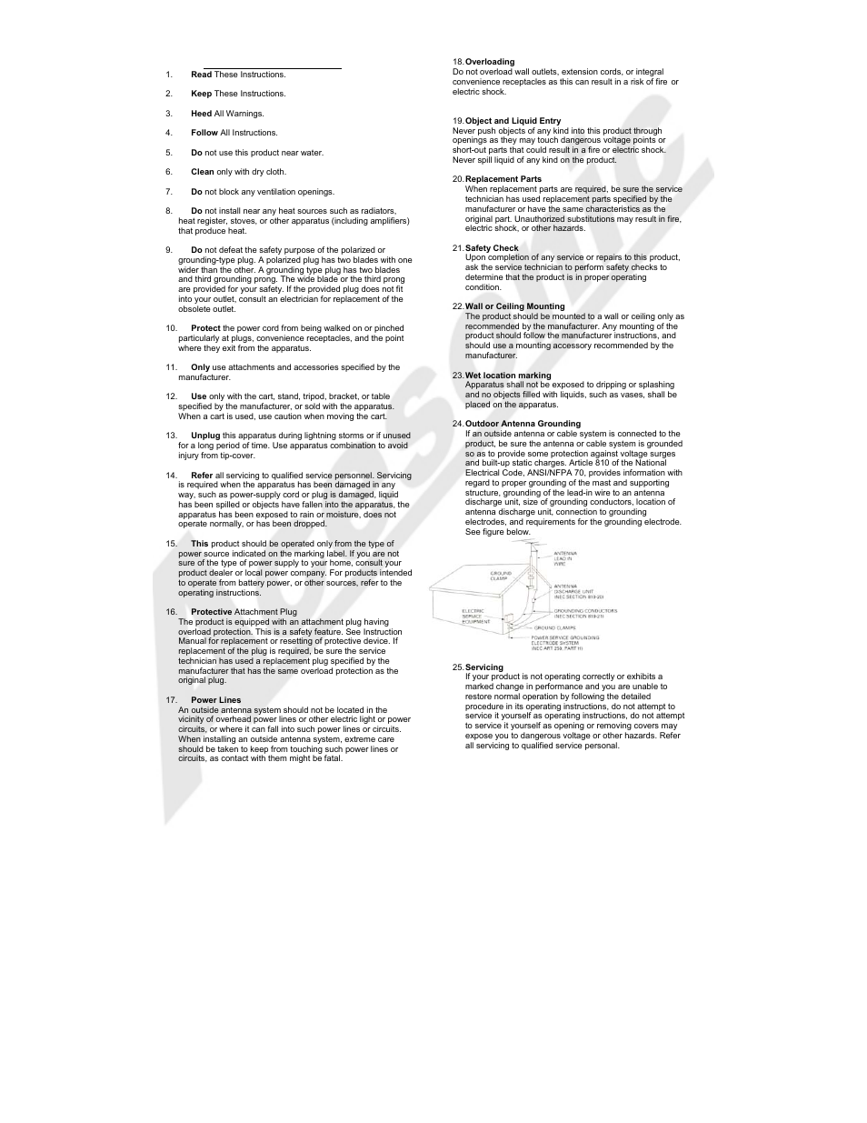 Acesonic BDK-2000 User Manual | Page 3 / 20