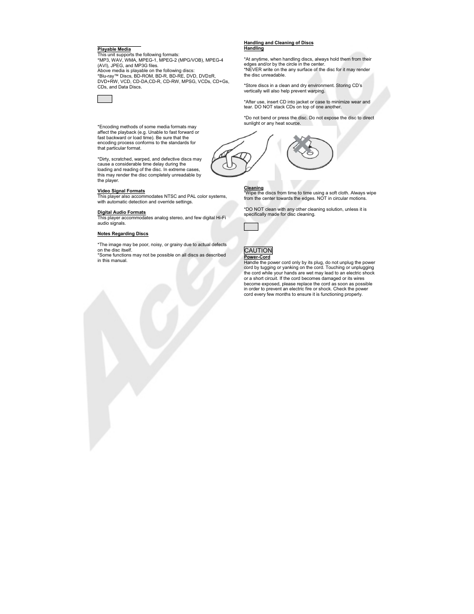 Acesonic BDK-2000 User Manual | Page 5 / 20