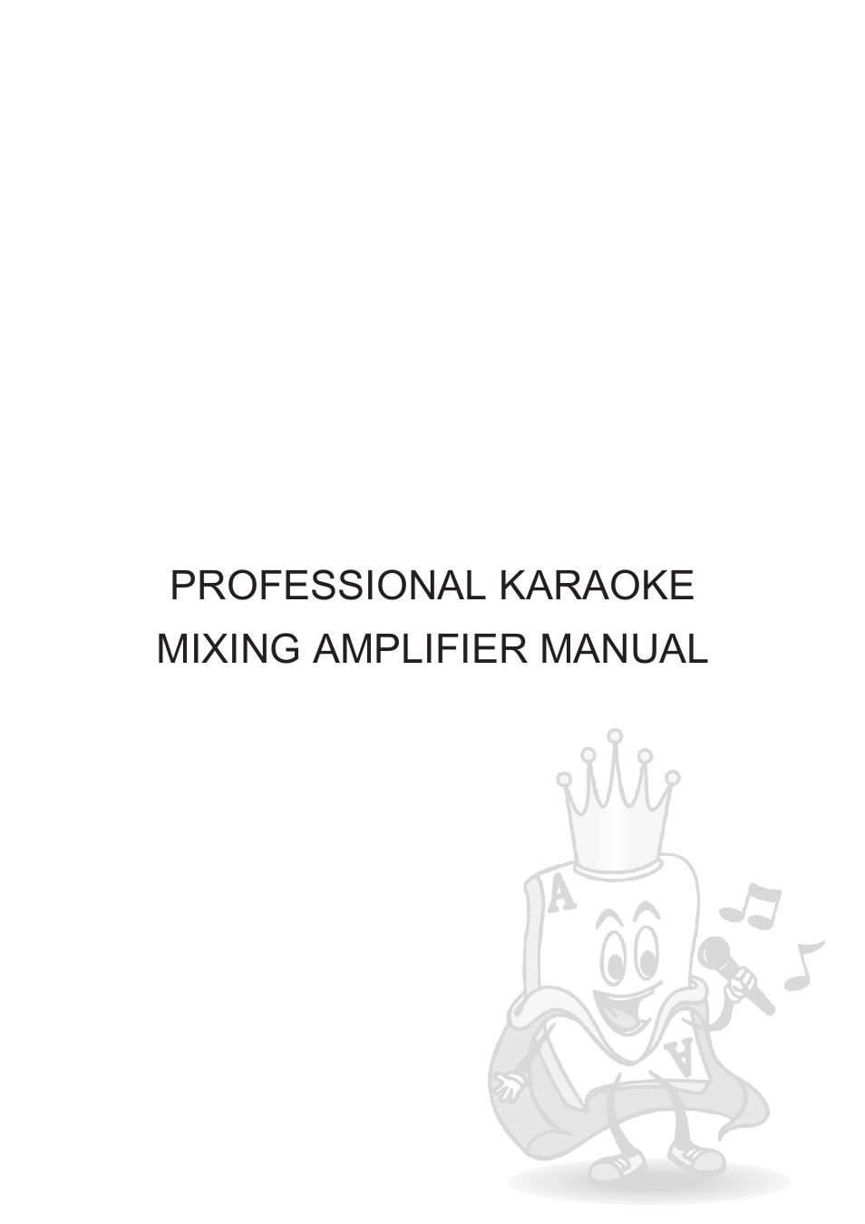 Acesonic AM-190 User Manual | Page 8 / 8