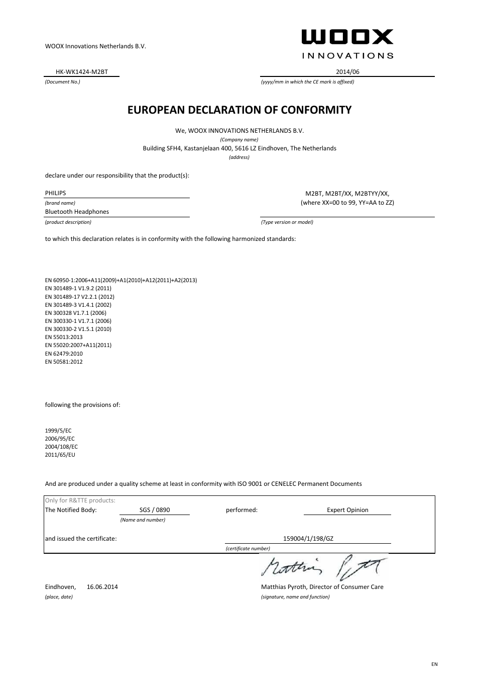 Philips Fidelio Kabellose Bluetooth-Kopfhörer User Manual | 21 pages