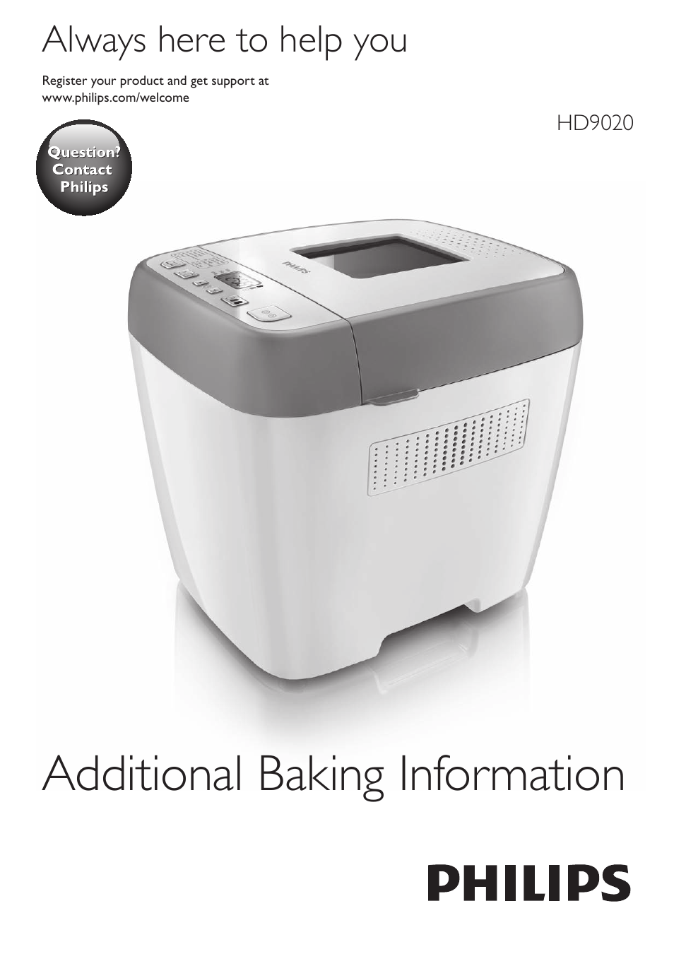 Philips Viva Collection Brotbackautomat User Manual | 120 pages