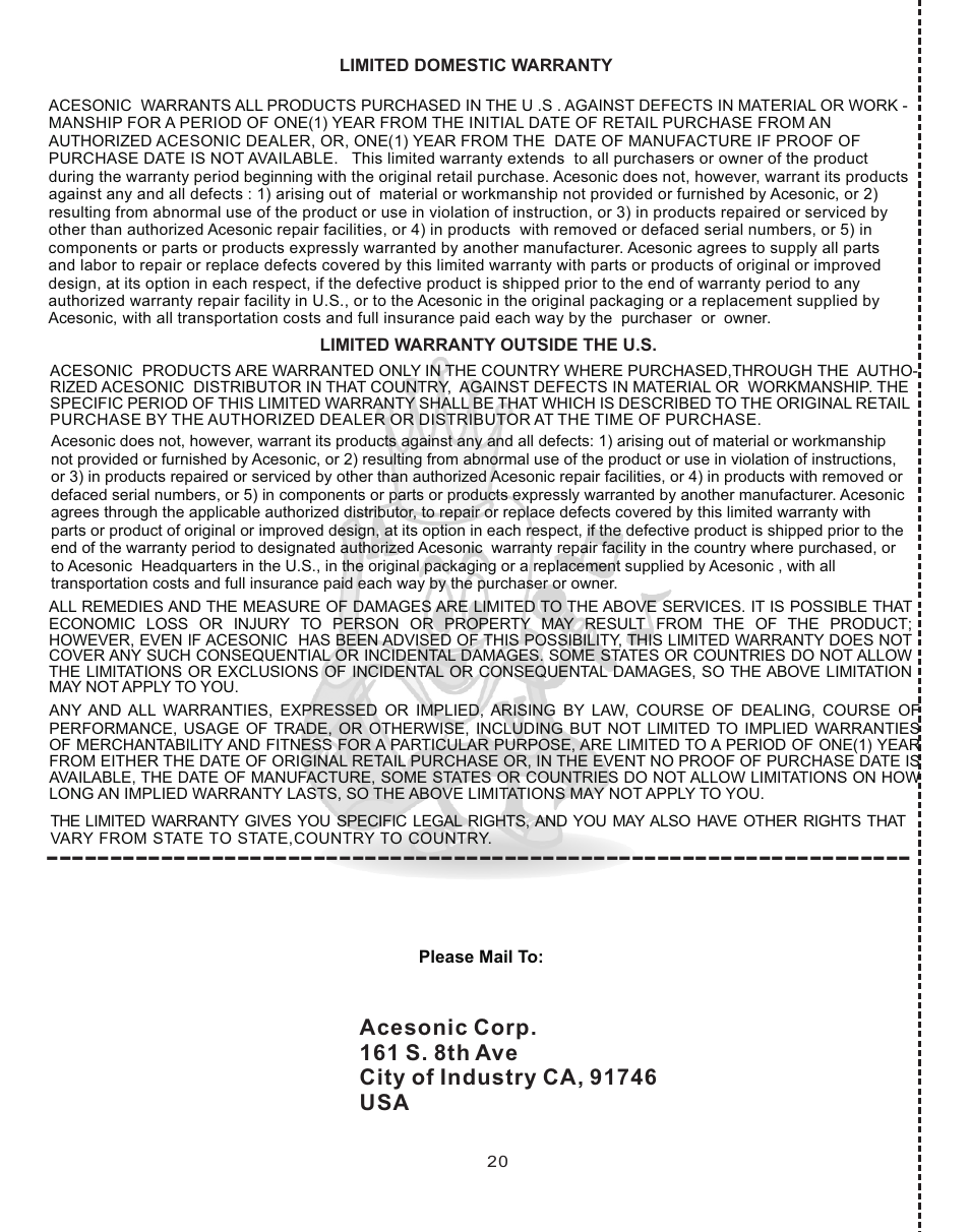 Wp2.13 | Acesonic KJV-835 User Manual | Page 20 / 20