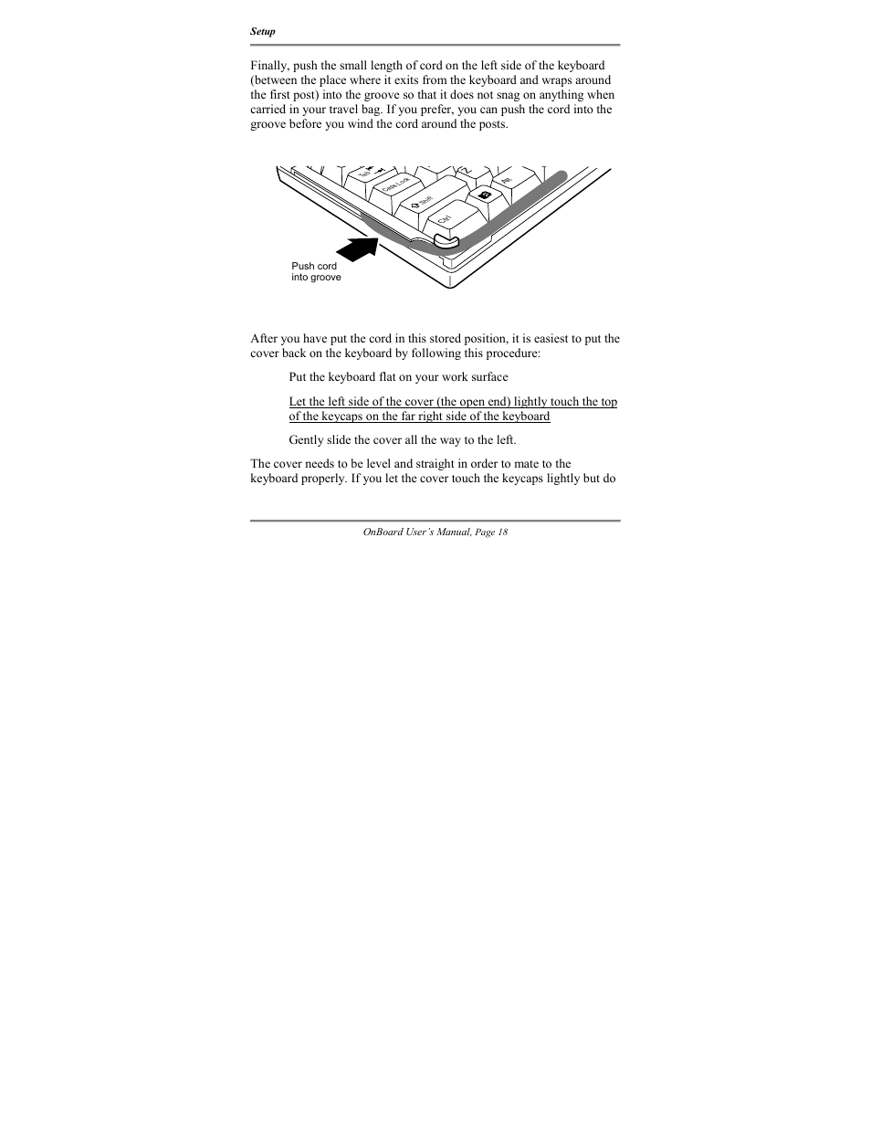 Atek electronic Travel Keyboard OnBoard User Manual | Page 19 / 33