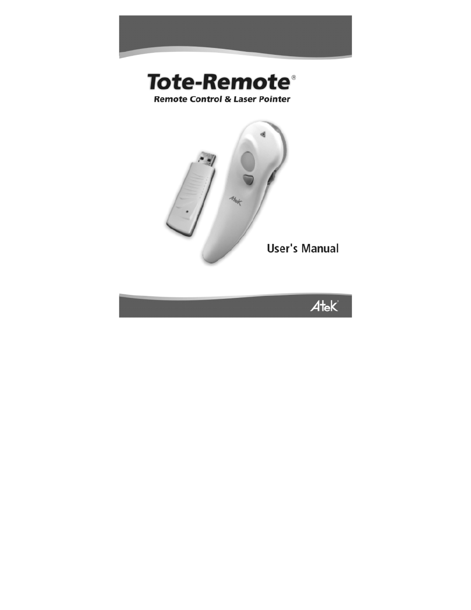 Atek electronic Tote User Manual | 28 pages