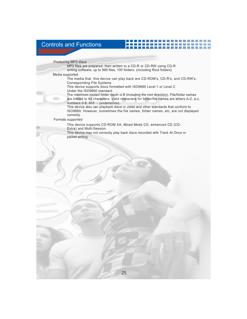 Controls and functions | AudioBahn MULTIFUNCTIONAL SOURCE UNIT A3351 User Manual | Page 27 / 45
