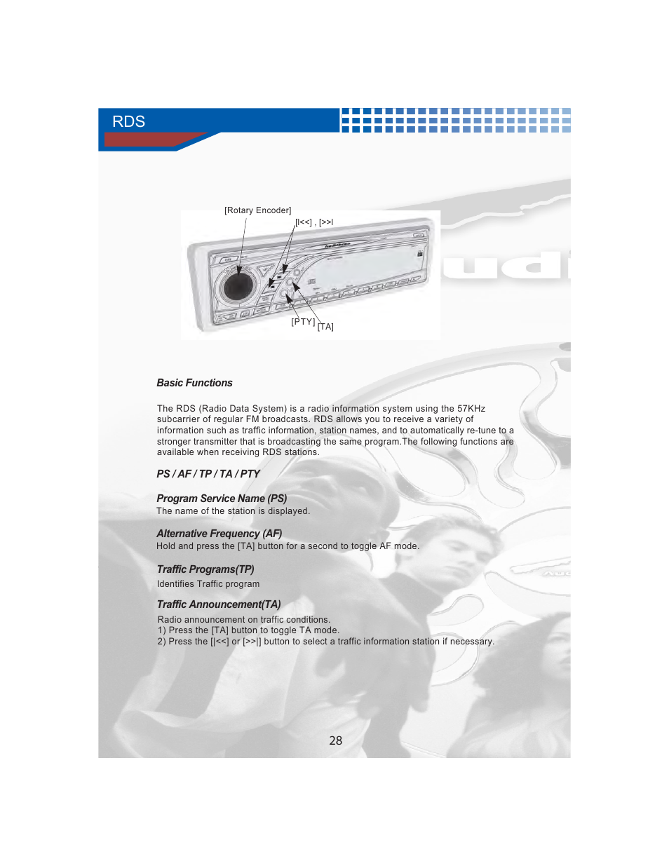 AudioBahn MULTIFUNCTIONAL SOURCE UNIT A3351 User Manual | Page 30 / 45