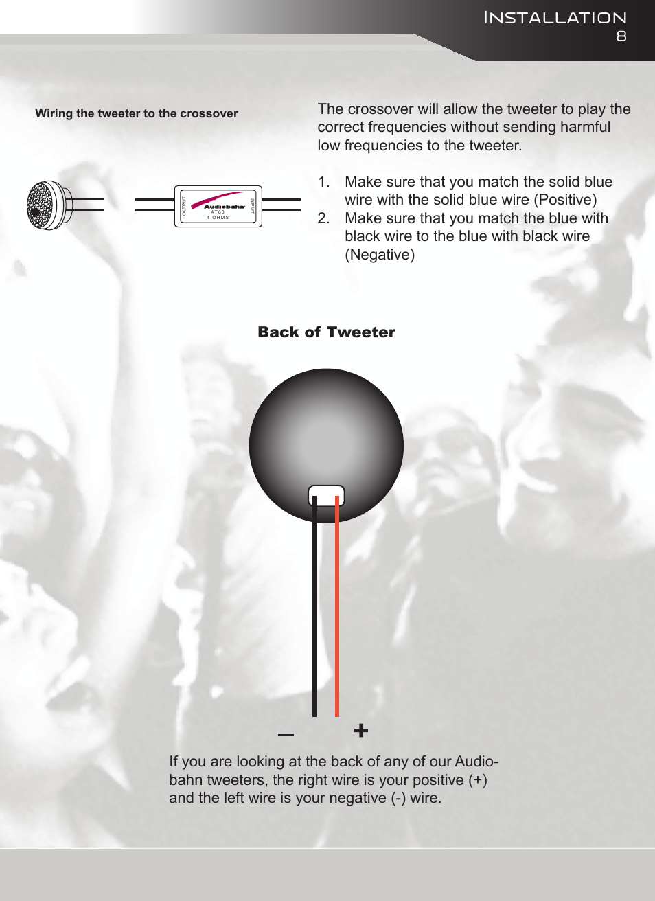 Installation | AudioBahn AT61J User Manual | Page 9 / 16