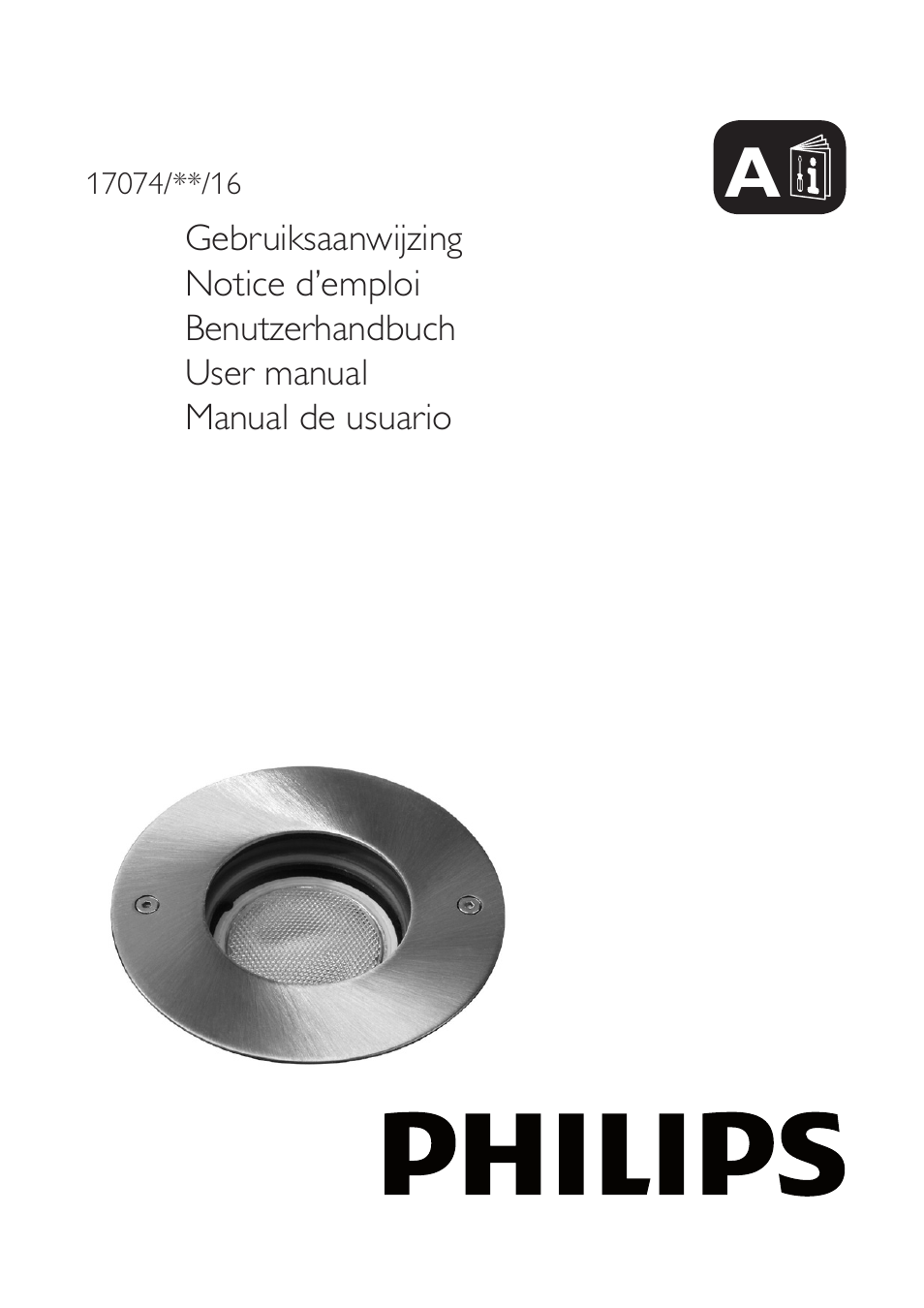 Philips myGarden Einbauspot User Manual | 8 pages
