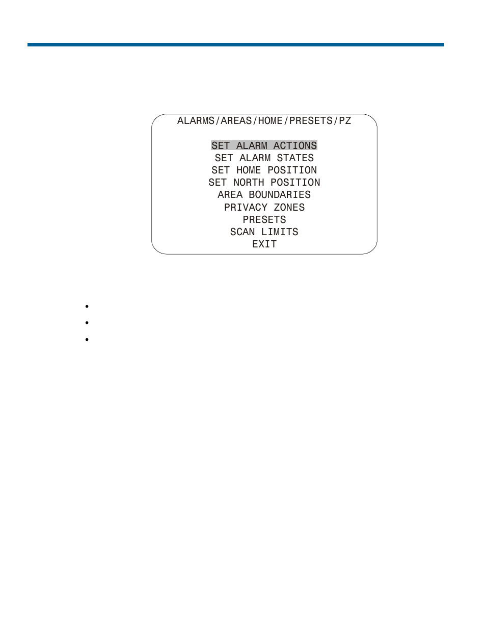 Limit settings –2 | American Dynamics RAS916WLS User Manual | Page 34 / 124
