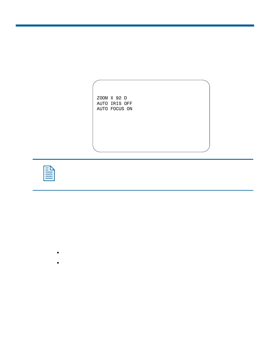 Displaying or hiding status information, Displaying or hiding status information –2 | American Dynamics RAS916WLS User Manual | Page 54 / 124