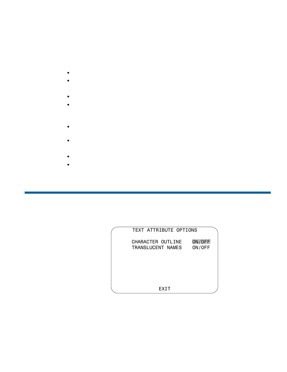 Changing the settings for text displayed on-screen | American Dynamics RAS916WLS User Manual | Page 61 / 124