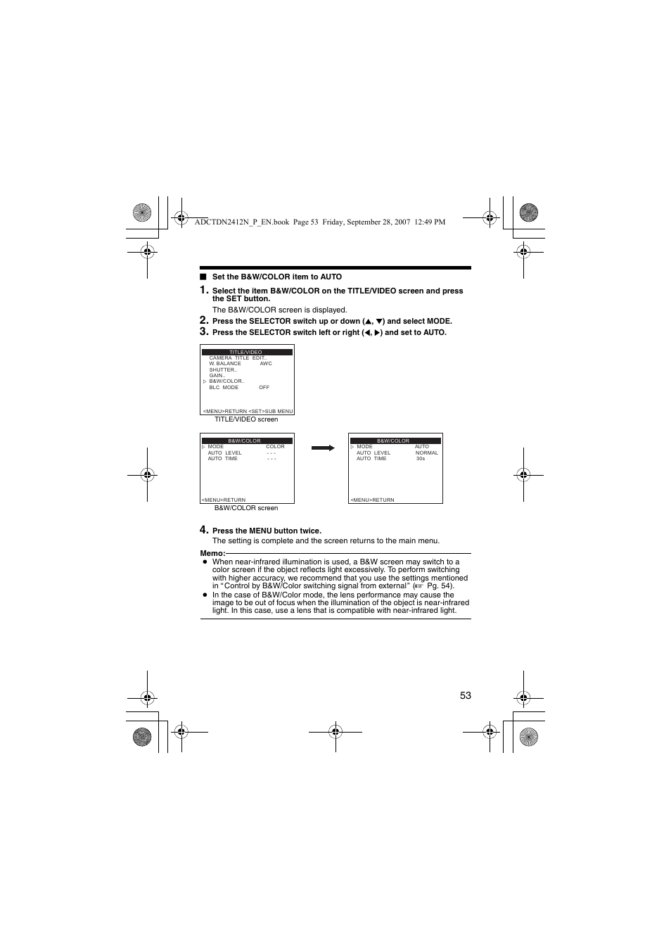 American Dynamics ADCTDN0230P User Manual | Page 53 / 60