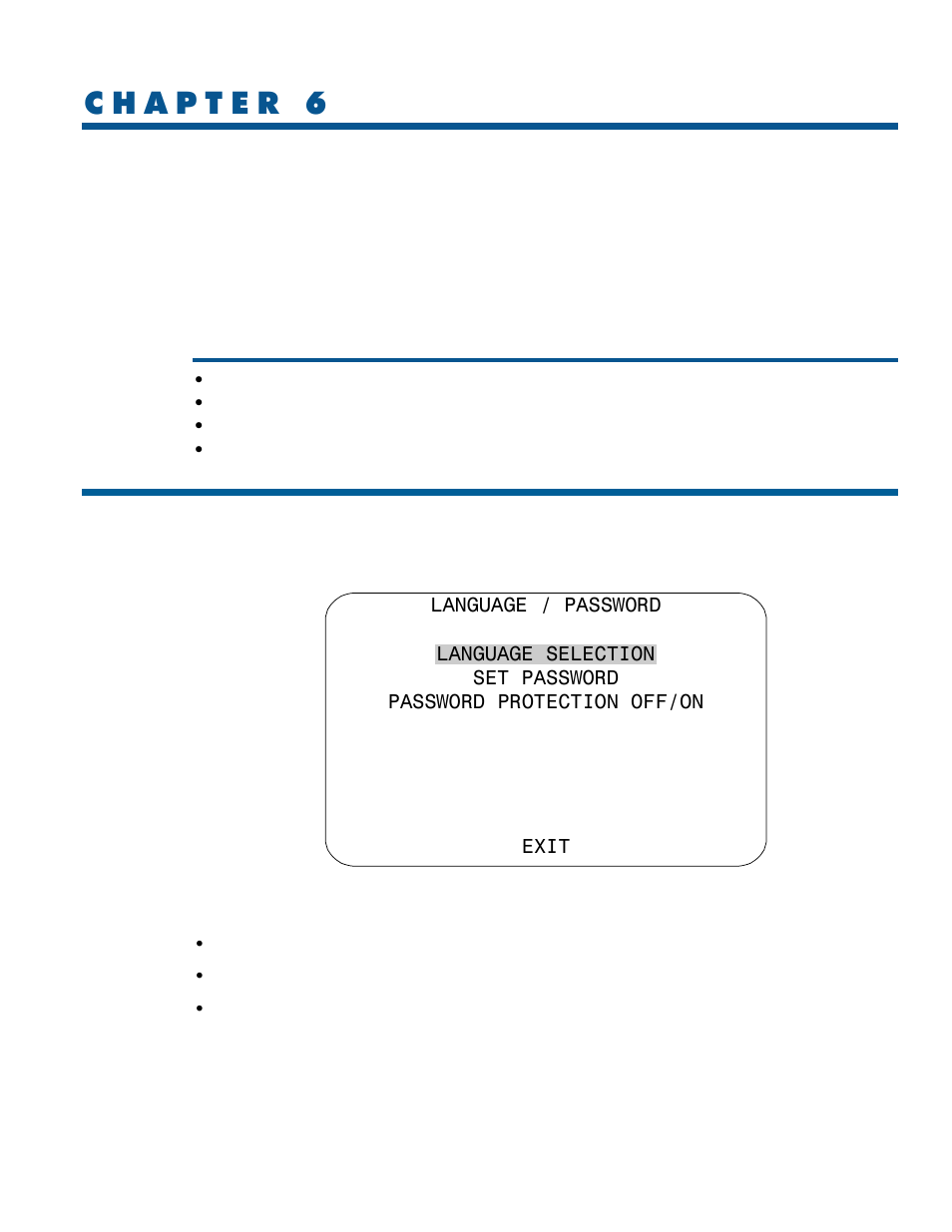 Configuring language and password settings, Overview of language and password settings | American Dynamics RAS917WLS-1 User Manual | Page 69 / 130