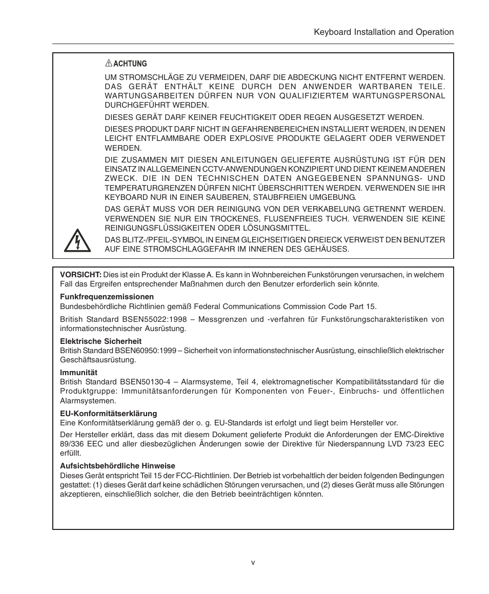 American Dynamics ControlCenter ADCC0200 User Manual | Page 5 / 56