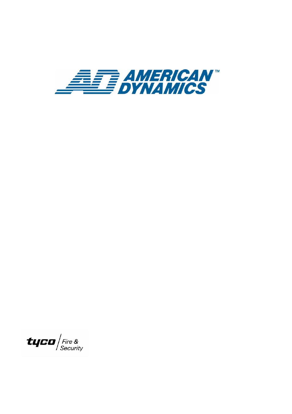 American Dynamics AD2089 User Manual | 60 pages