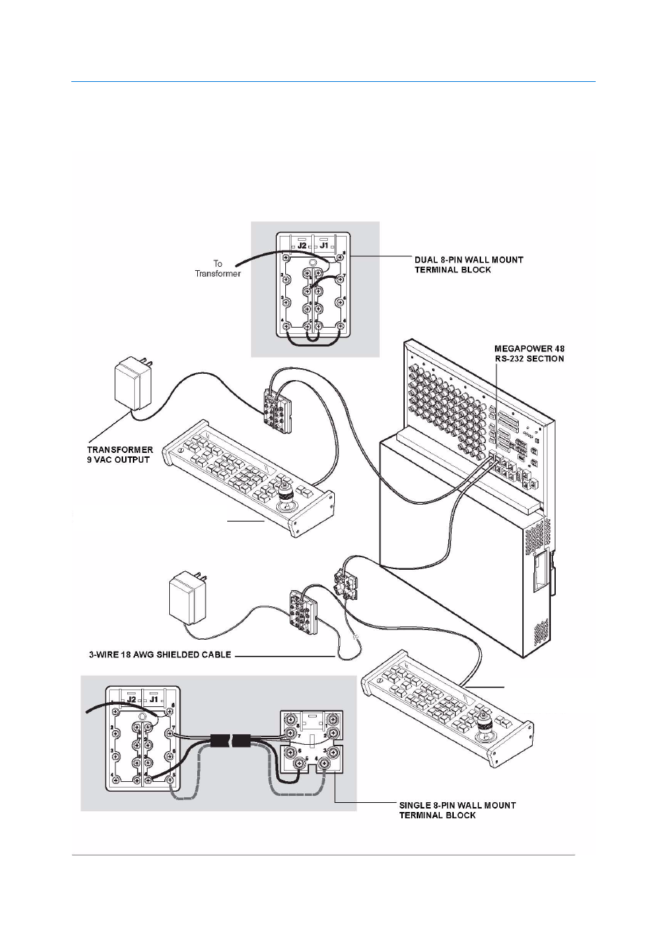 Ad2089 to megapower 48 | American Dynamics AD2089 User Manual | Page 46 / 60