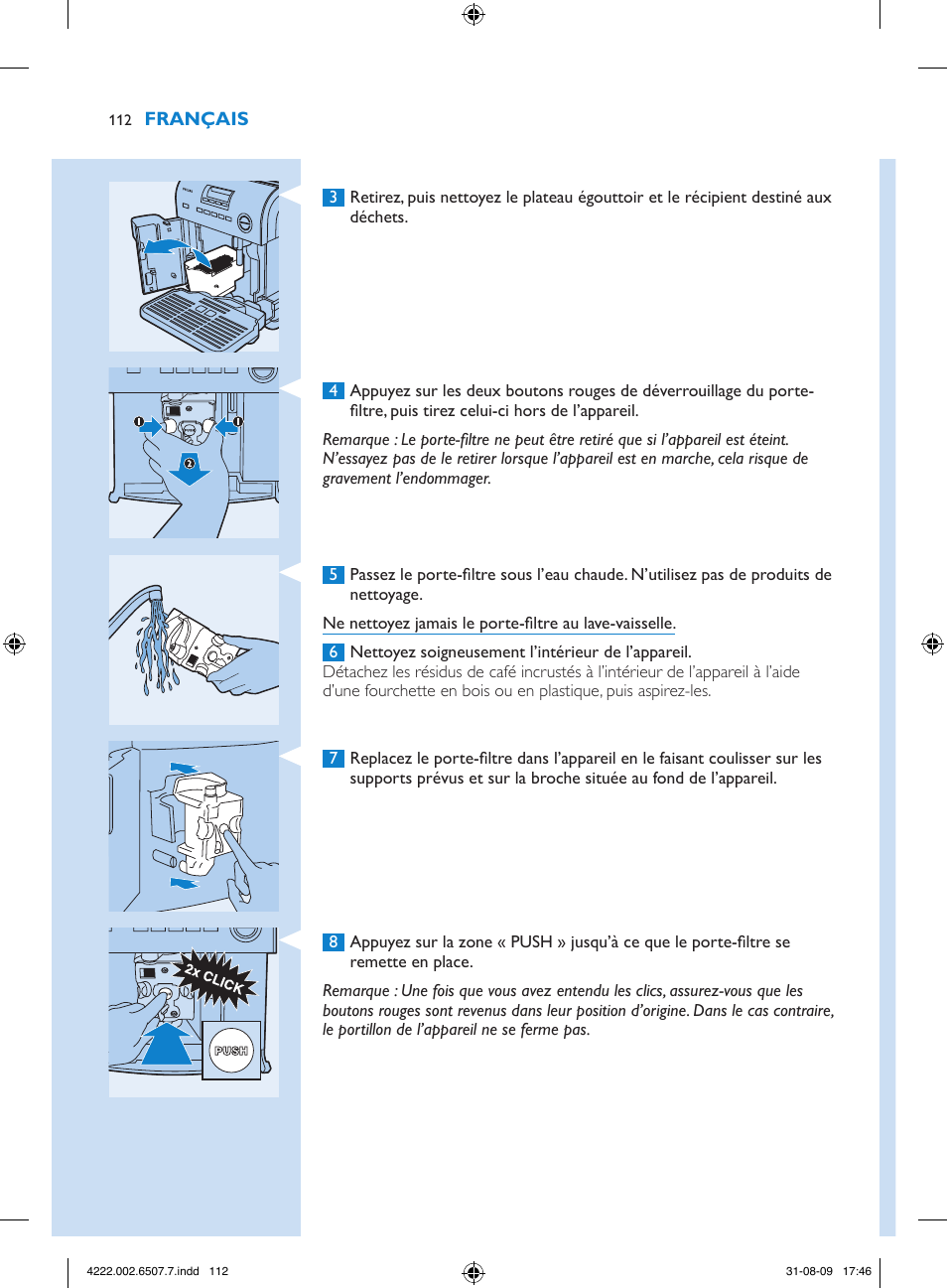 Philips Kaffeevollautomat User Manual | Page 112 / 174