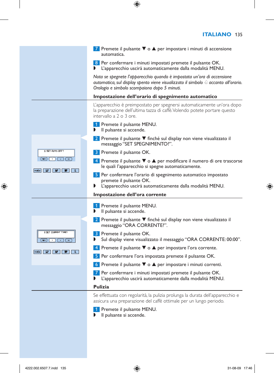 Philips Kaffeevollautomat User Manual | Page 135 / 174