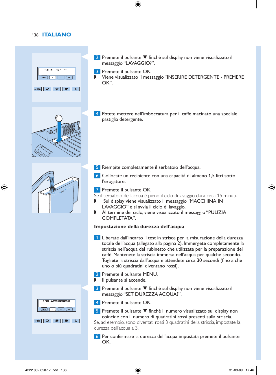 Philips Kaffeevollautomat User Manual | Page 136 / 174