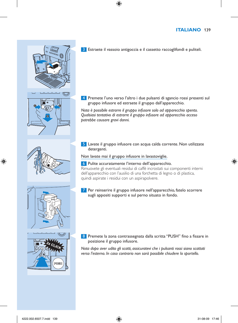 Philips Kaffeevollautomat User Manual | Page 139 / 174