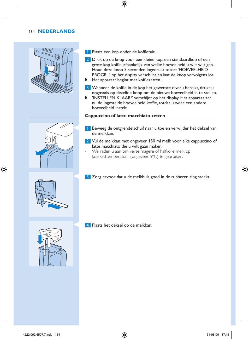 Philips Kaffeevollautomat User Manual | Page 154 / 174