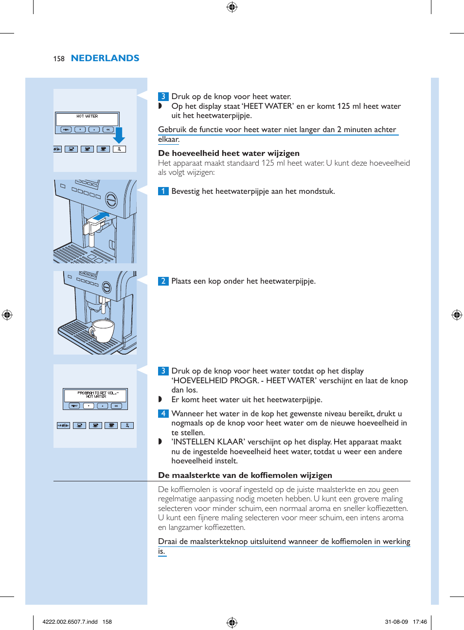 Philips Kaffeevollautomat User Manual | Page 158 / 174