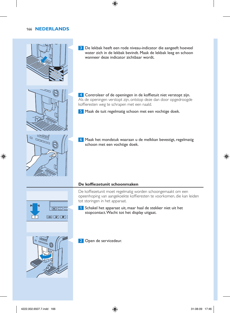 Philips Kaffeevollautomat User Manual | Page 166 / 174