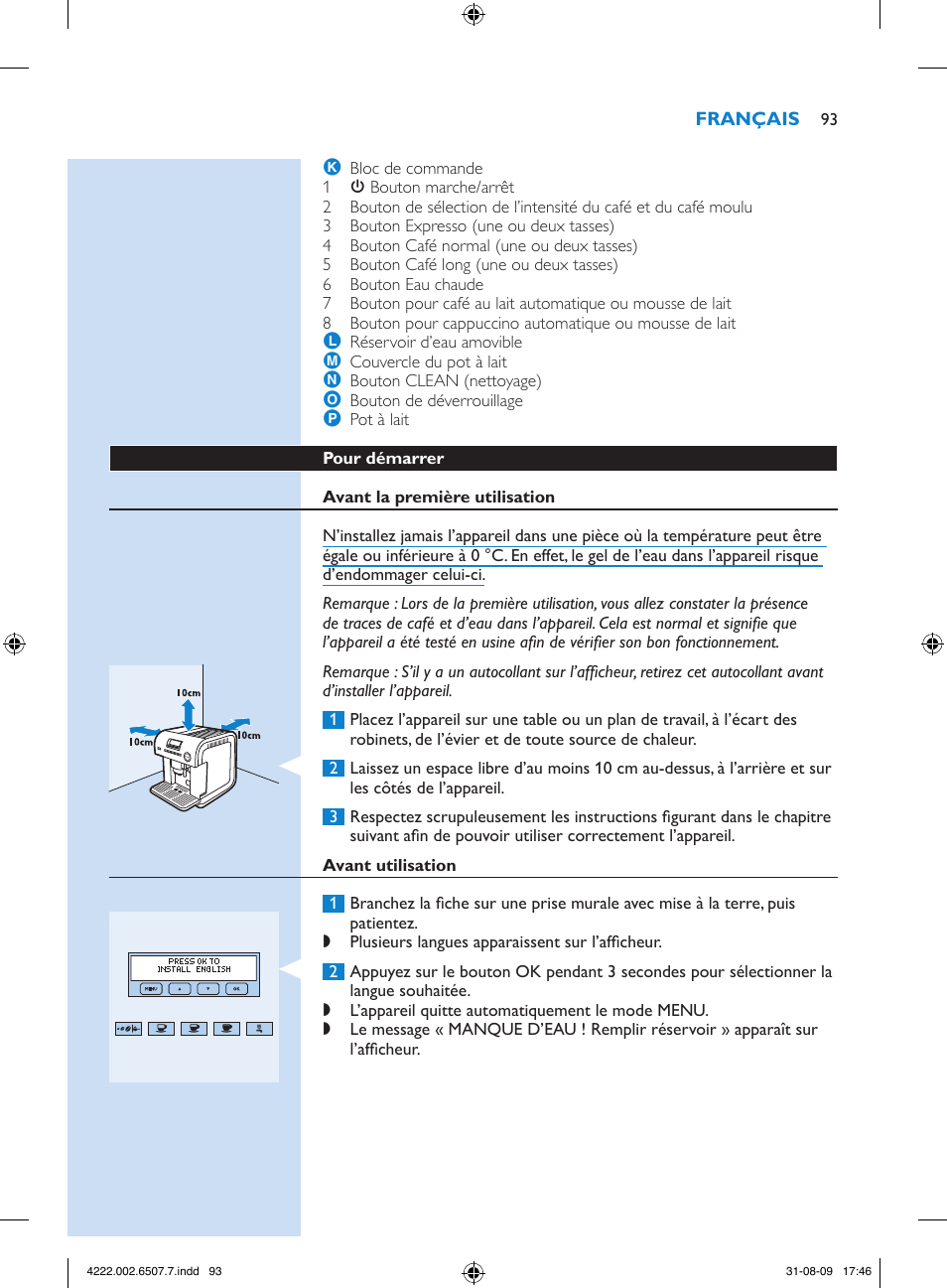 Philips Kaffeevollautomat User Manual | Page 93 / 174