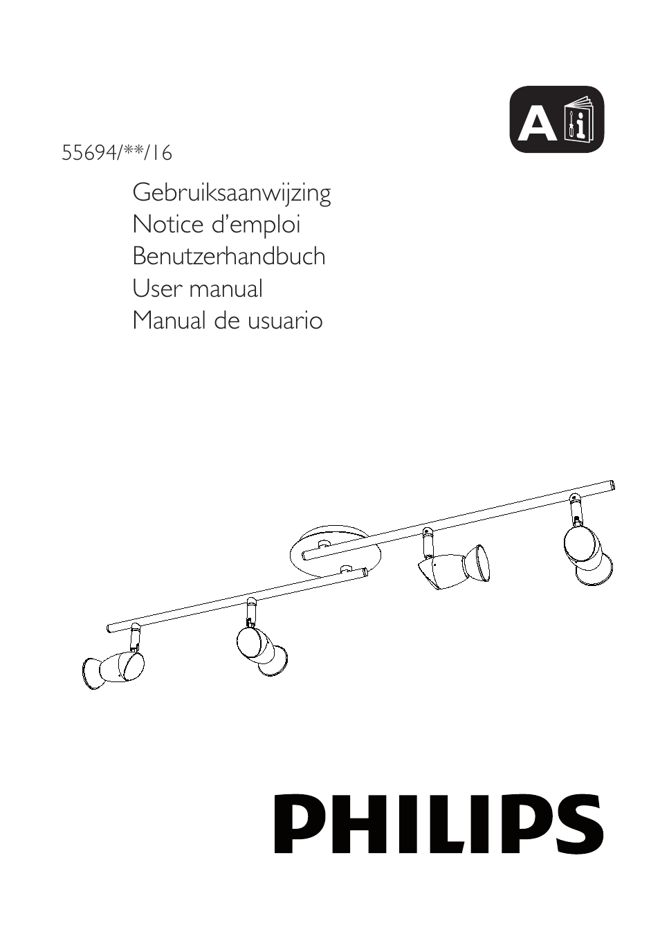 Philips myLiving Spot User Manual | 7 pages