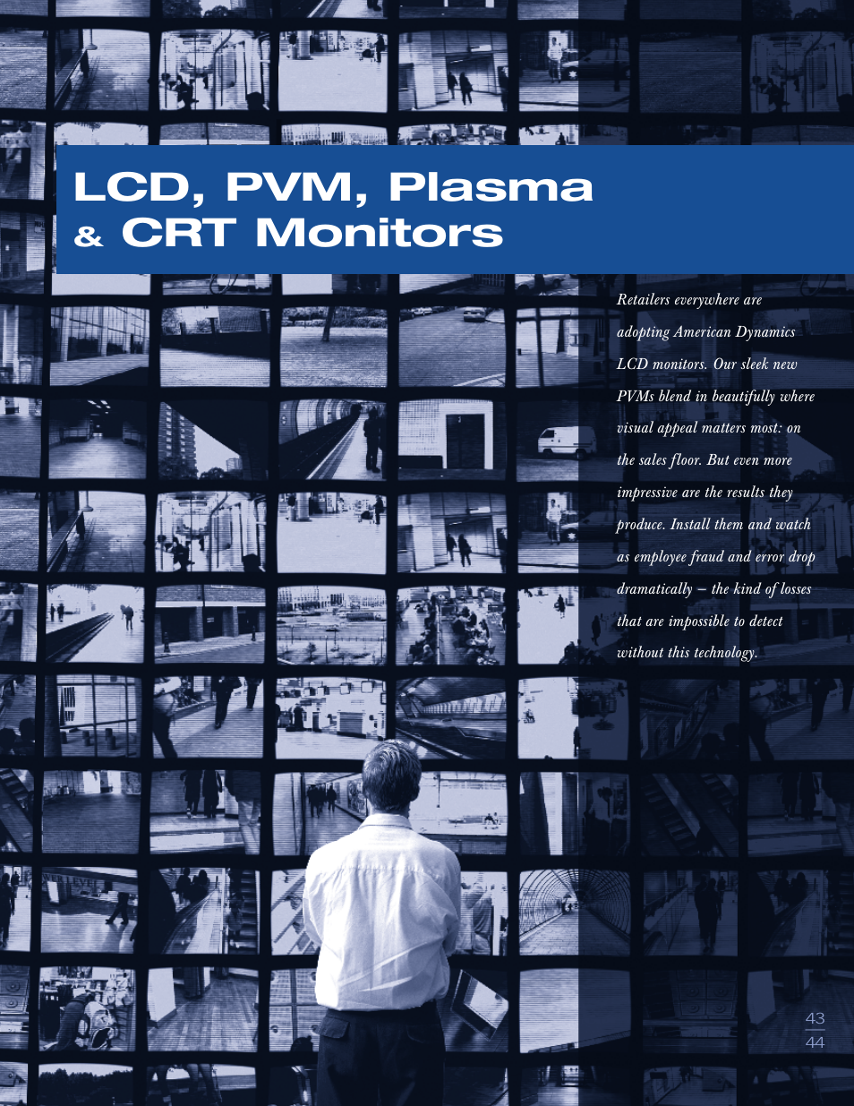 American Dynamics LCD User Manual | 10 pages