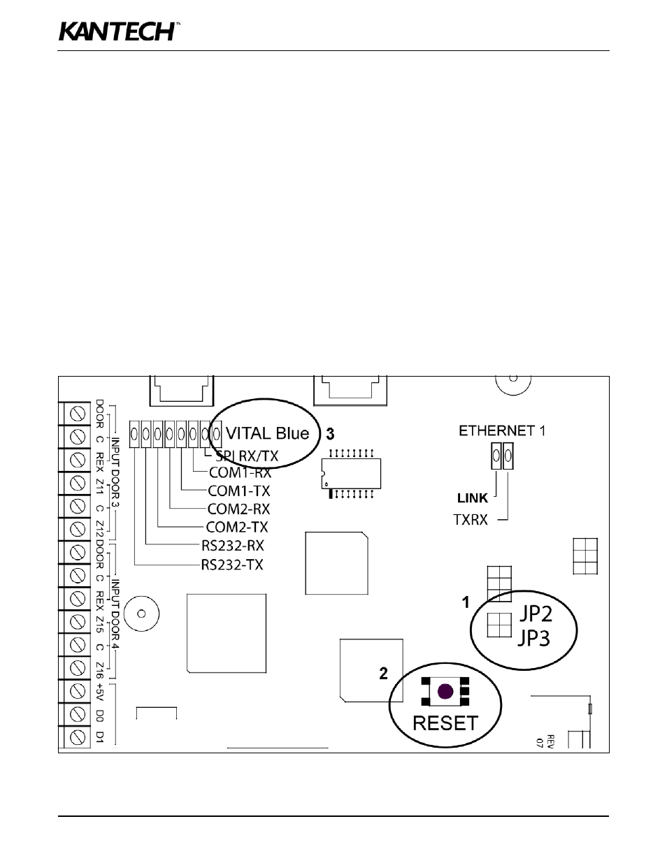 Default initialization | Kantech KT-400 User Manual | Page 34 / 44