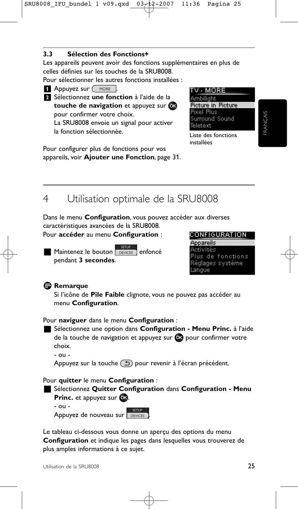 Philips Prestigo Universal-Fernbedienung User Manual | Page 25 / 124