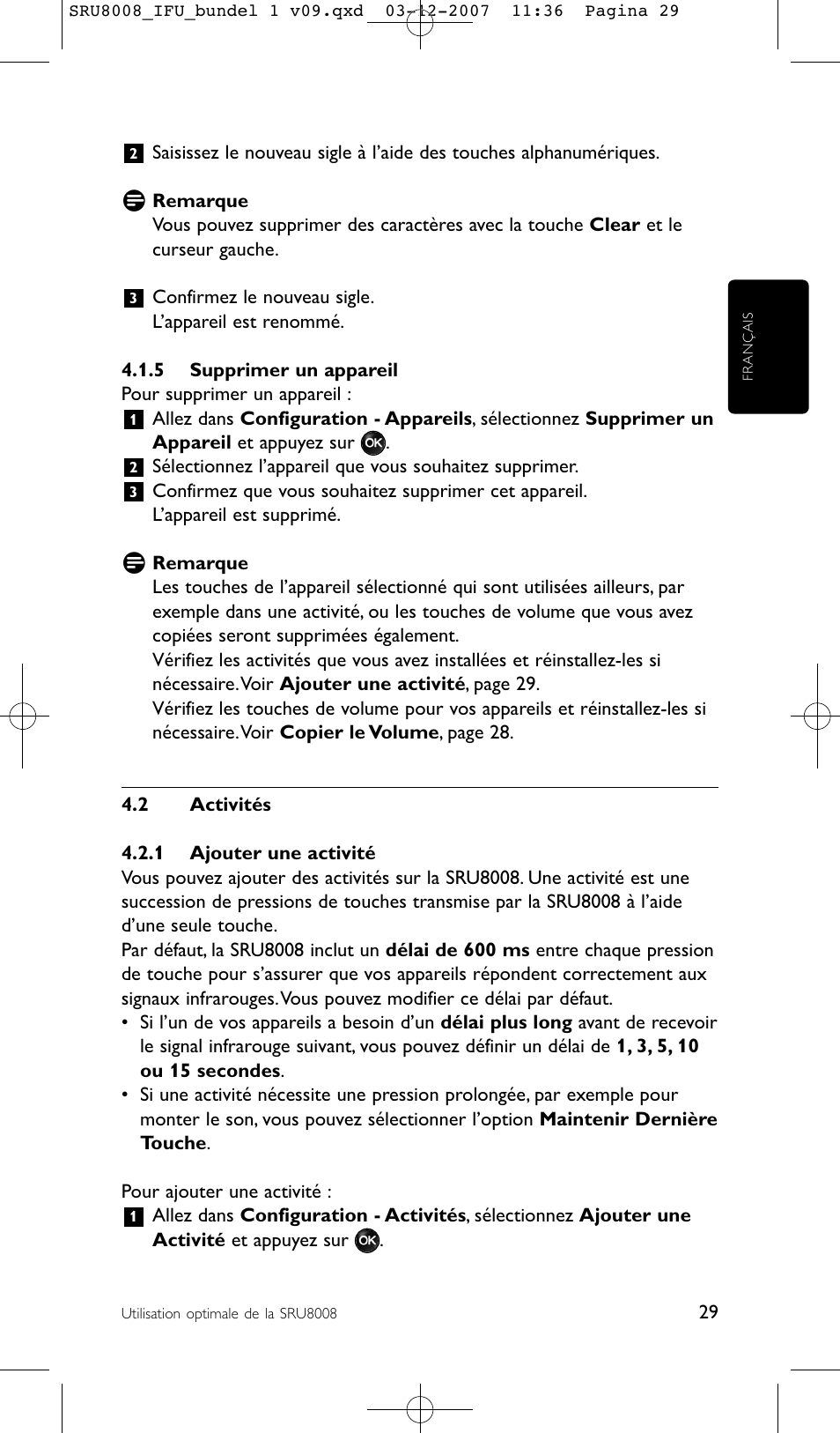 Philips Prestigo Universal-Fernbedienung User Manual | Page 29 / 124